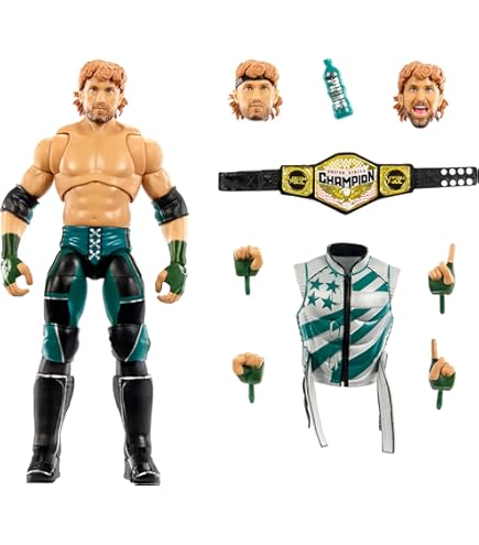 Mattel WWE Generation Maivia Legacy Elite Collection The Rock 3